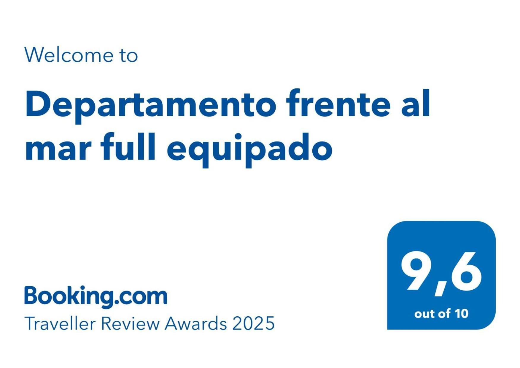 Apartment Departamento Frente Al Mar Full Equipado